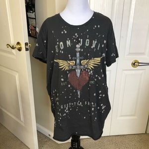 TORRID Band Tee PLUS 2